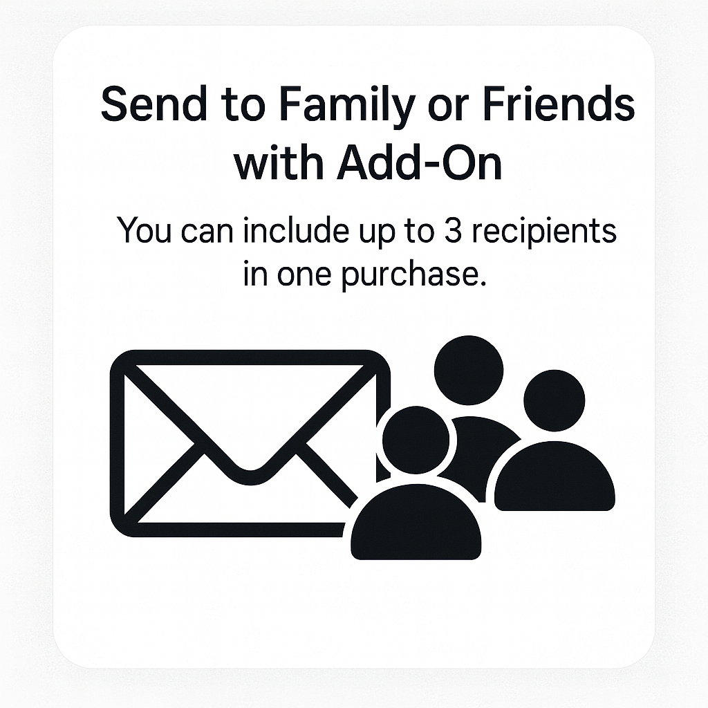 Email Friends & Family Add On